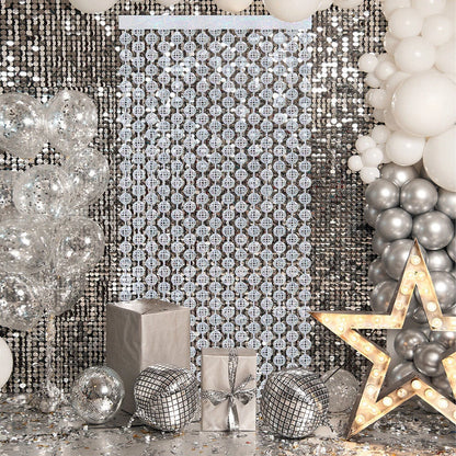 2 pcs Disco Ball Decorations for Photo Booth Props