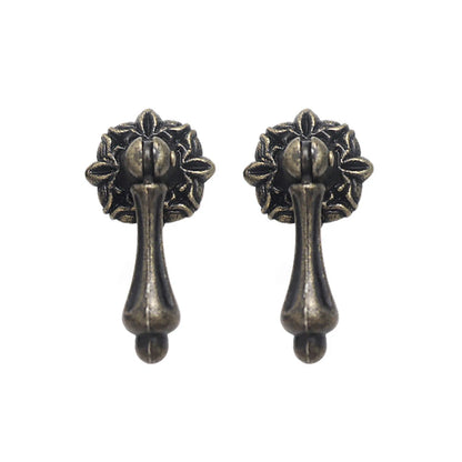 2/5/10Pcs Vintage Furniture Door Pull Handle Cupboard Drawer Knob Cabinet Pulls