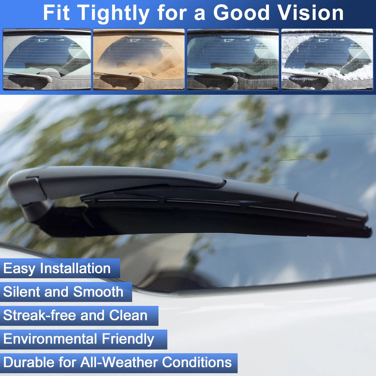 Set of 1 Rear Window Wiper Arm for Ford Explorer (2011–2023)
