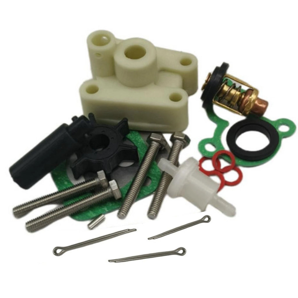 Outboard Maintenance Kit for Yamaha F4A (1998–2008) Thermostat, Fuel Filter