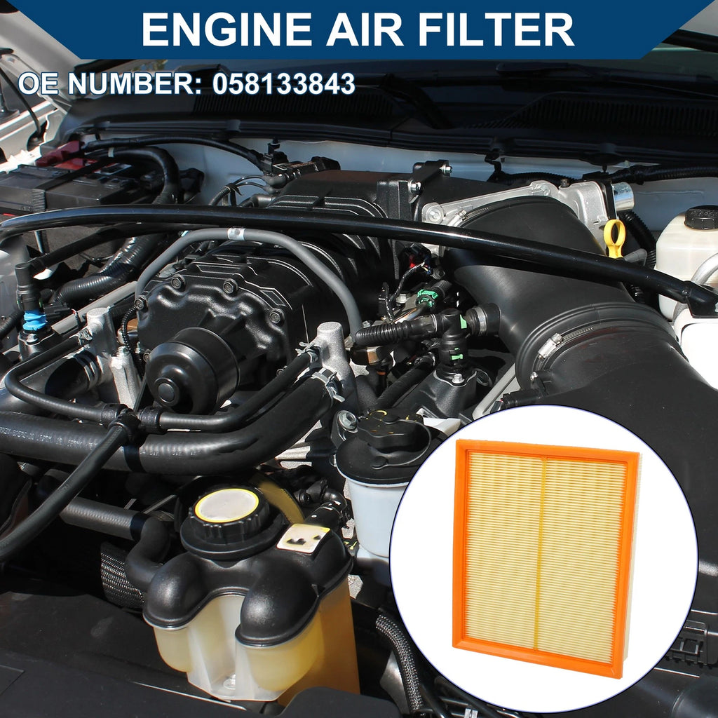 Engine Air Filter Replacement for Audi A4 A6 A8 (1996–2001)