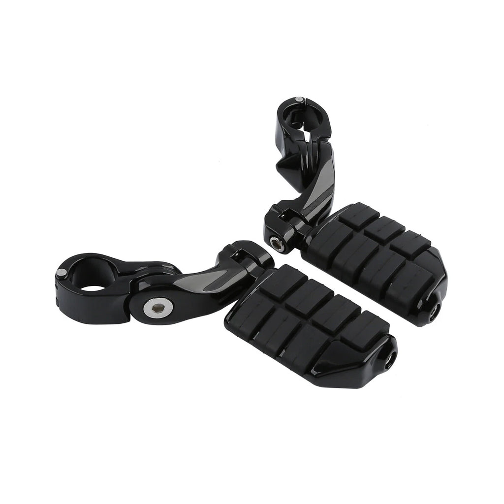 1.25" Adjustable Foot Peg Mount Clamps for Motorcycle (32mm)