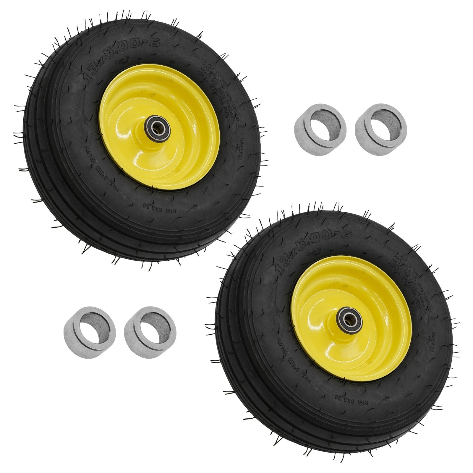 Front Wheel and Tire with Sleeve for John Deere Z225 (2005–2006)