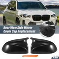 Rearview Mirror Cover Cap Replacement for BMW X3 X4 X5 X6 (2018–2024)
