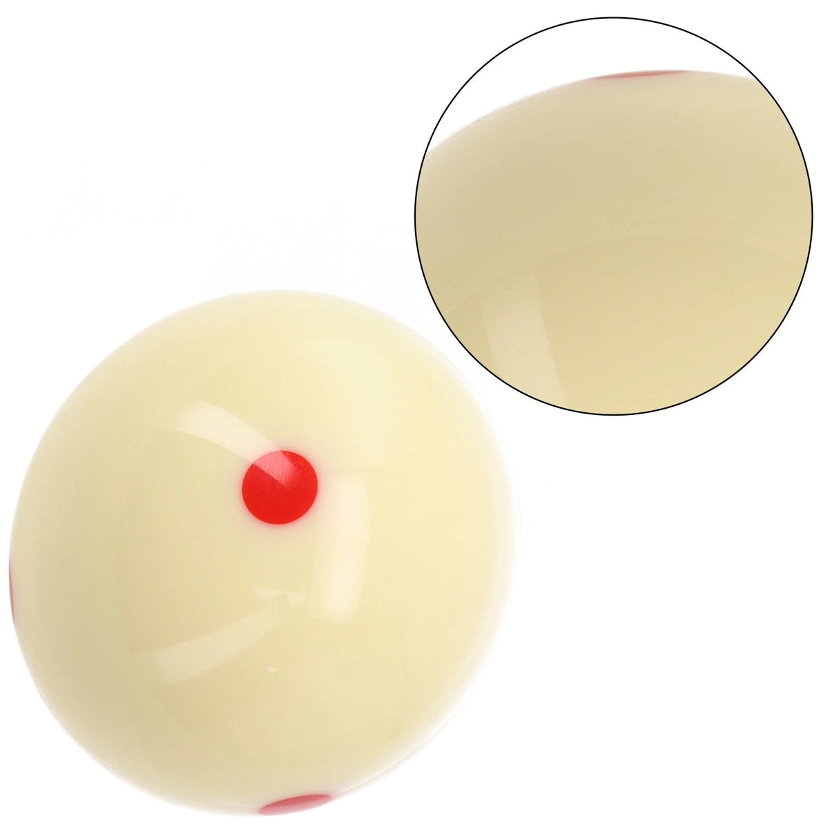 2X 57.2MM Cue Balls for Pool Standard 2-1/4" Blue Red