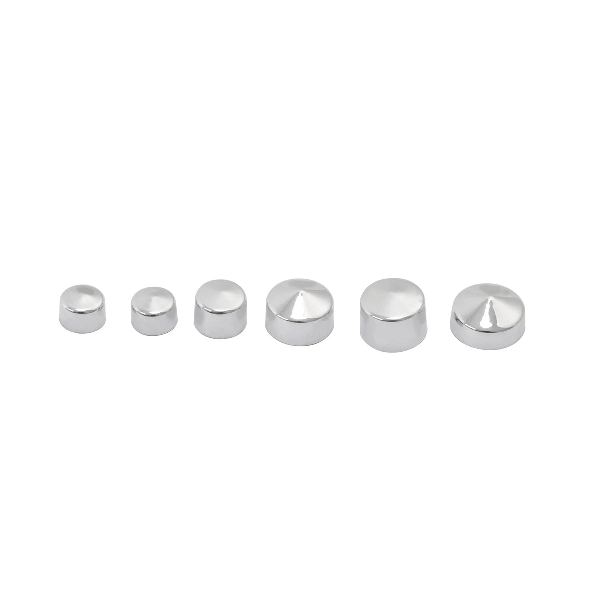 75PCS Chrome Bolt Topper Caps for Harley Davidson FLH FLT (2007–2013)