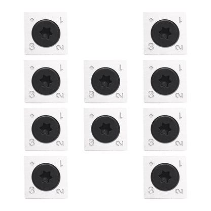 Pack of 10 Carbide Inserts 14x14mm for Precision Cutting