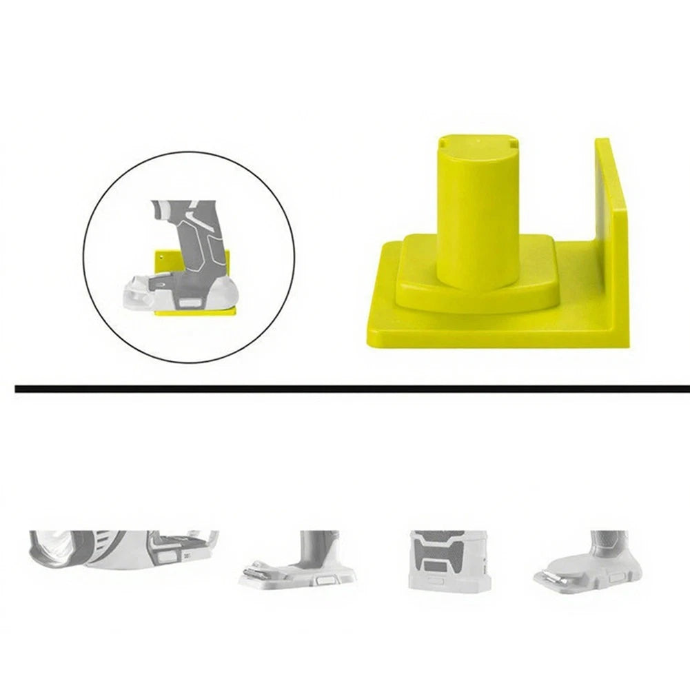 18V Power Tool Holder Wall Mount Set with Screws for Tool Storage