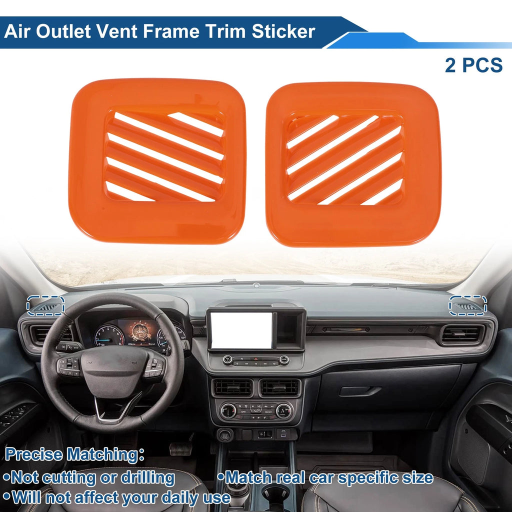 Air Condition Outlet Vent Trim Cover Frame Replacement for Ford Maverick (2022–2025)