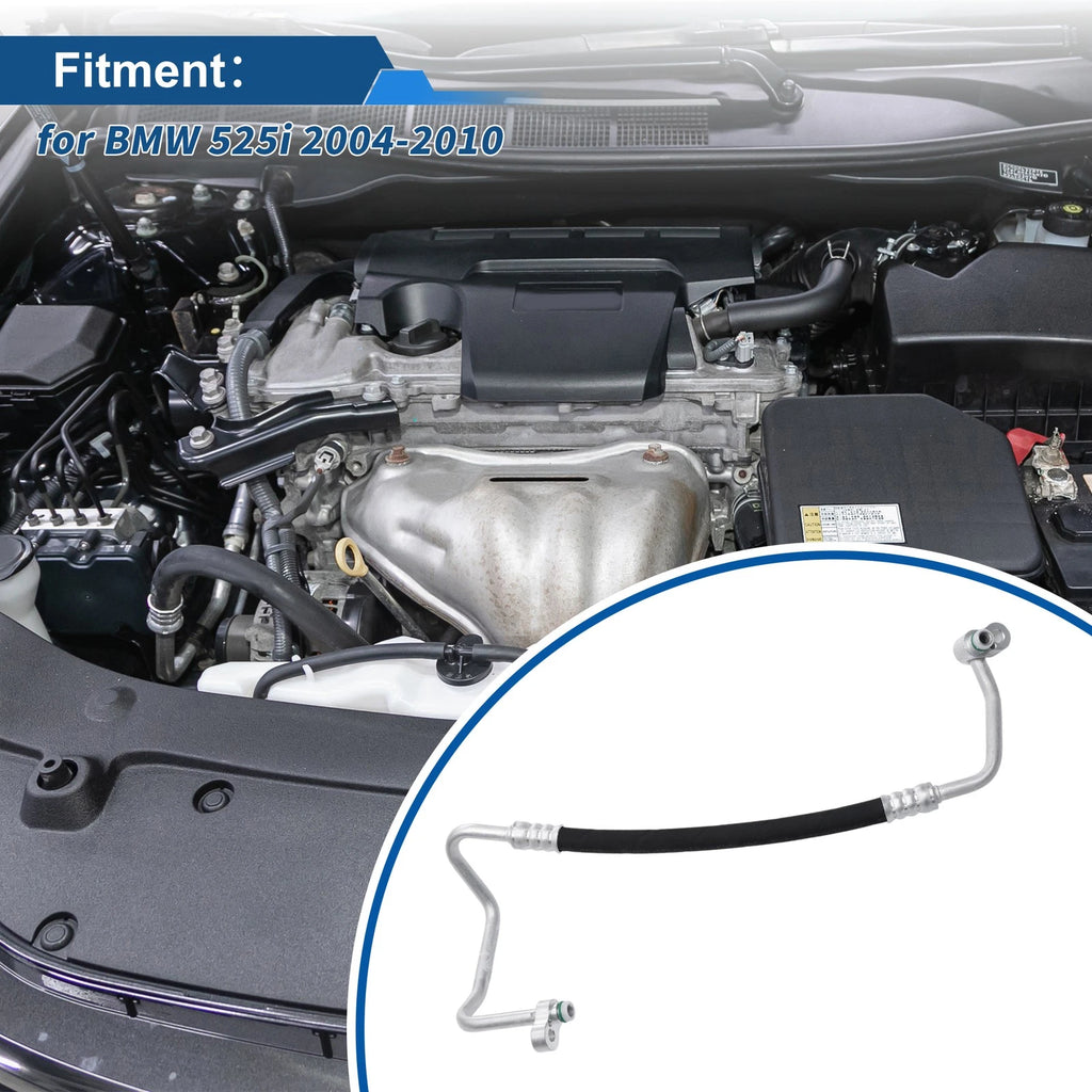 A/C Refrigerant Liquid Hose Replacement for BMW 525i (2004–2010)