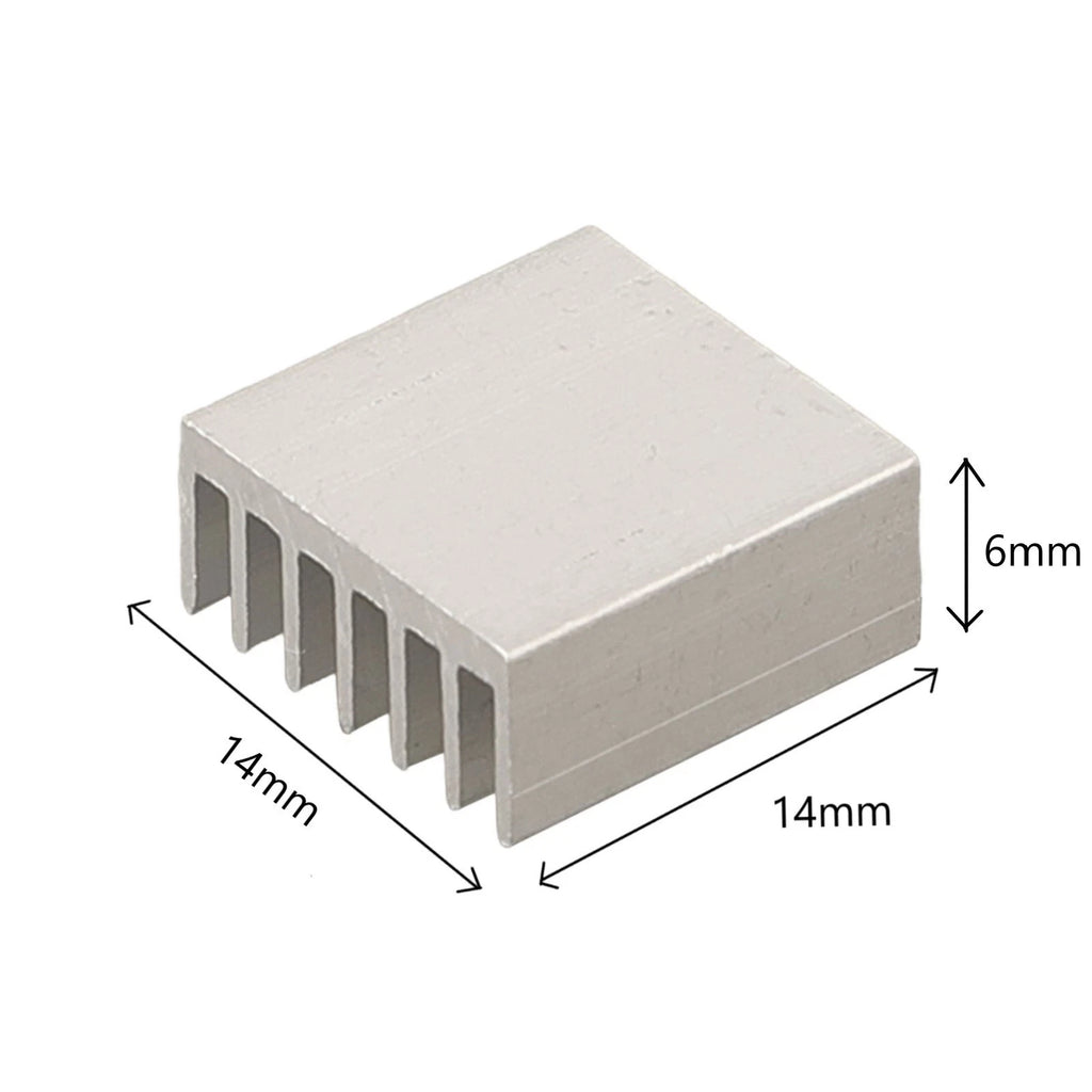 Computer Radiator Heatsink for Universal Applications (14x14x6mm)