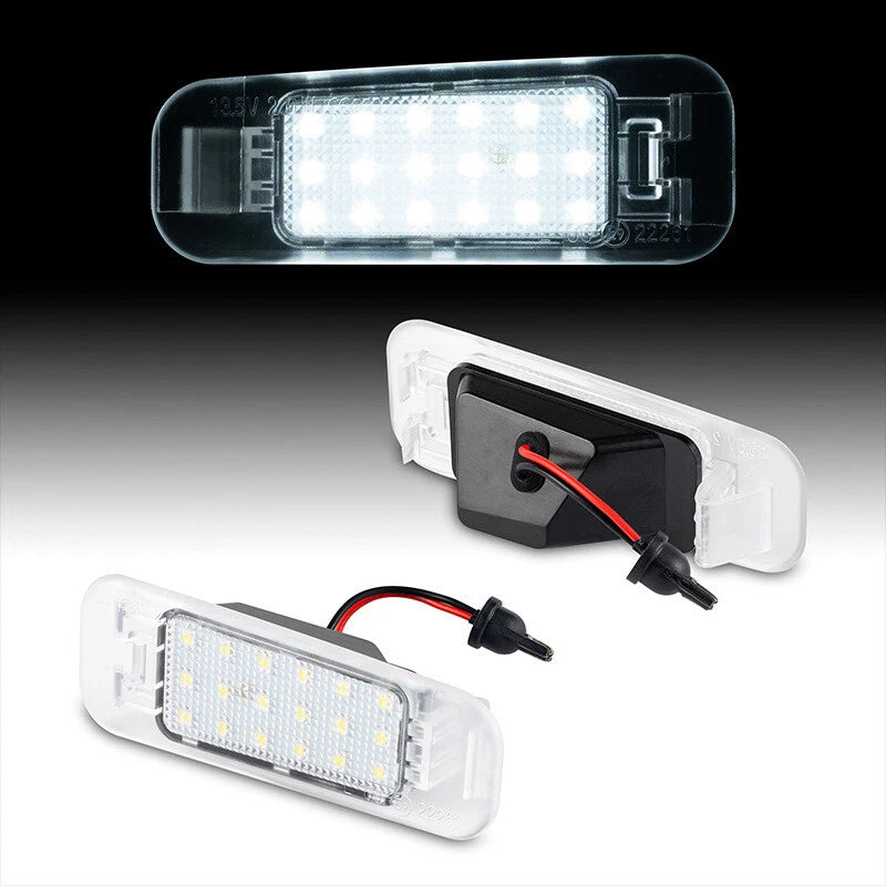 18-SMD Full LED License Plate Lamp for Kia Rio Rio5 (2006–2011)