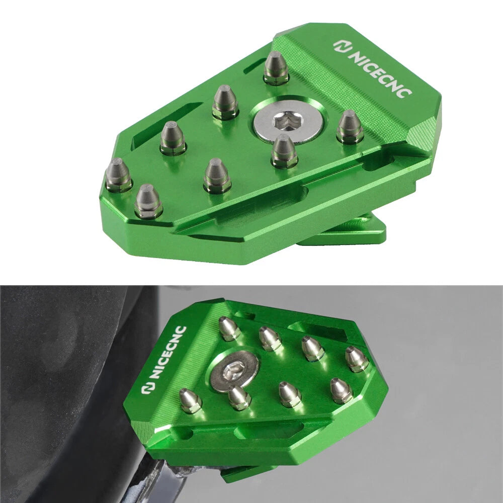 Rear Brake Pedal Plate Tip Extension Pad for Kawasaki KLR650 (2008–2018)