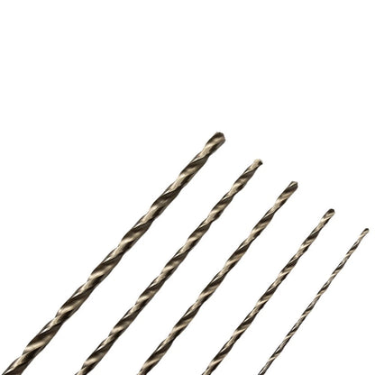 5pcs HSS Extra Long Drill Bits Set for Metal (200mm)