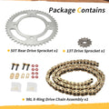 Gold X-Ring Chain 98 Links for Honda Sportrax 90 TRX90 (1993–2024)