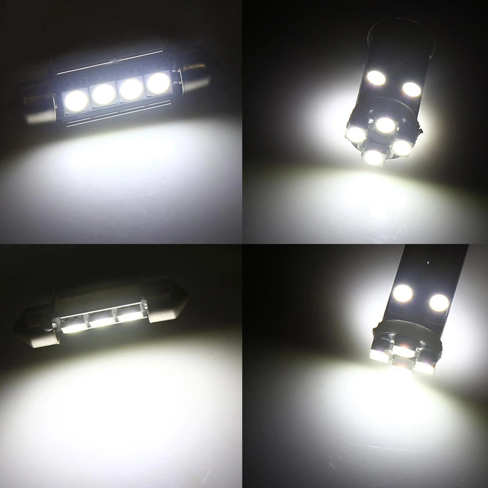 12pcs Canbus White LED Interior Lights for Audi A3 S3 (2006–2011)