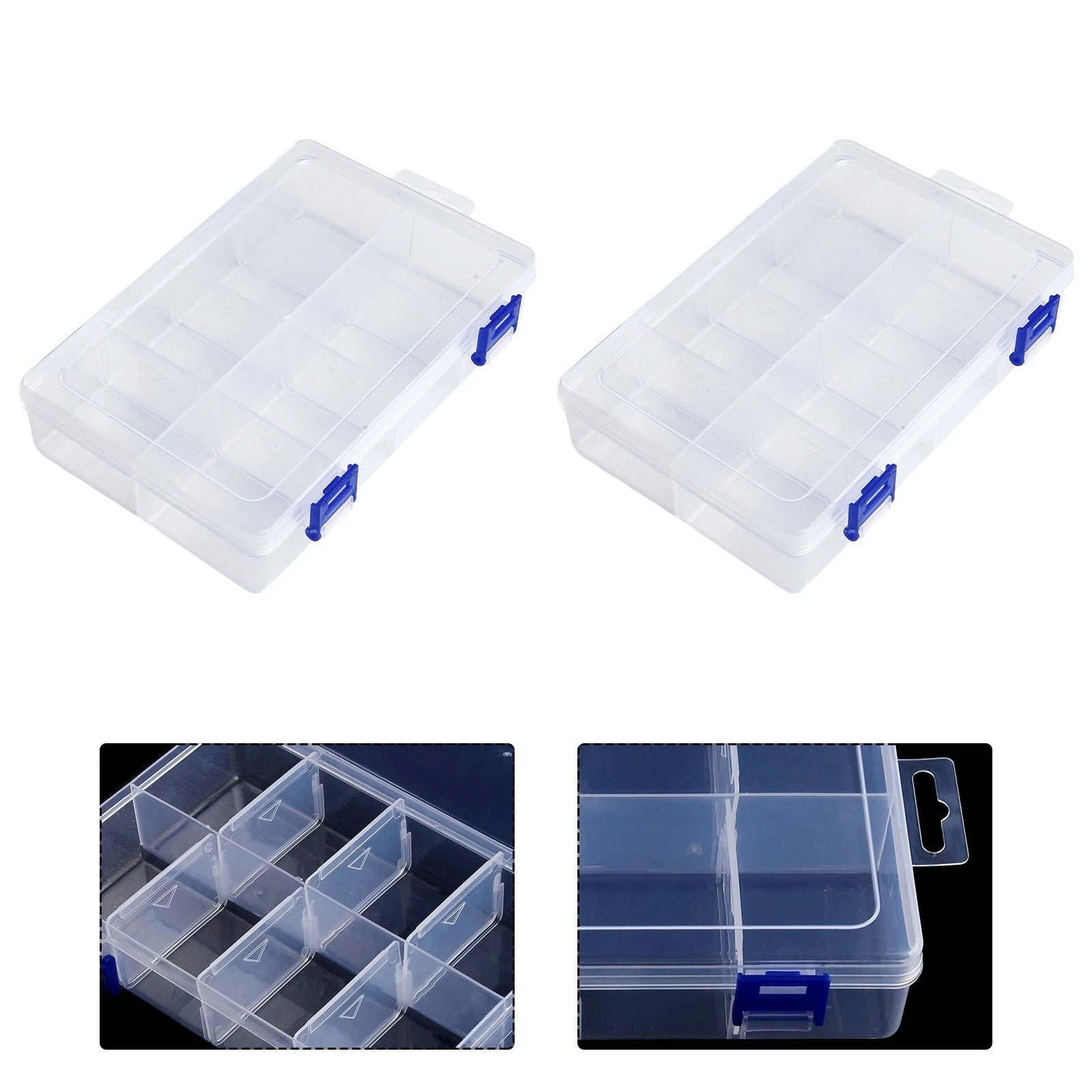 Screw Holder Case Organizer for Automotive Tools (8 Adjustable Grids)
