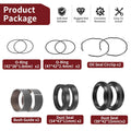Fork Bushing Dust & Oil Seals for Suzuki GSX-R1000 (2009–2024) 51173-27G00 51152-47H10