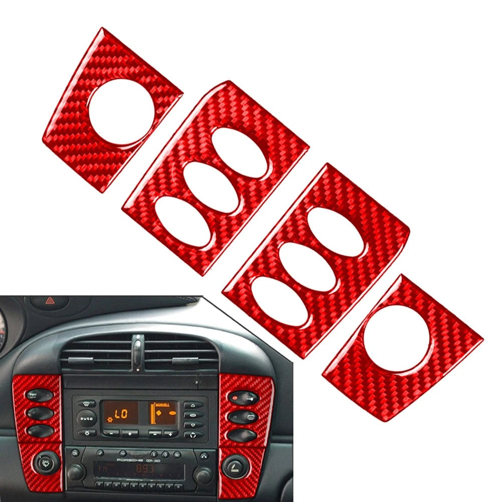 Radio Control Switch Panel Cover Trim for Porsche Boxster 996 (1998–2004)