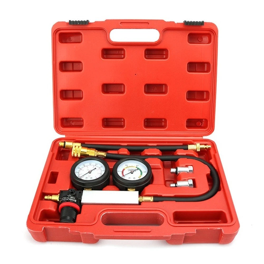 Cylinder Leakage Tester for Automotive Engine Leak Detection 0-7bar 0-100psi