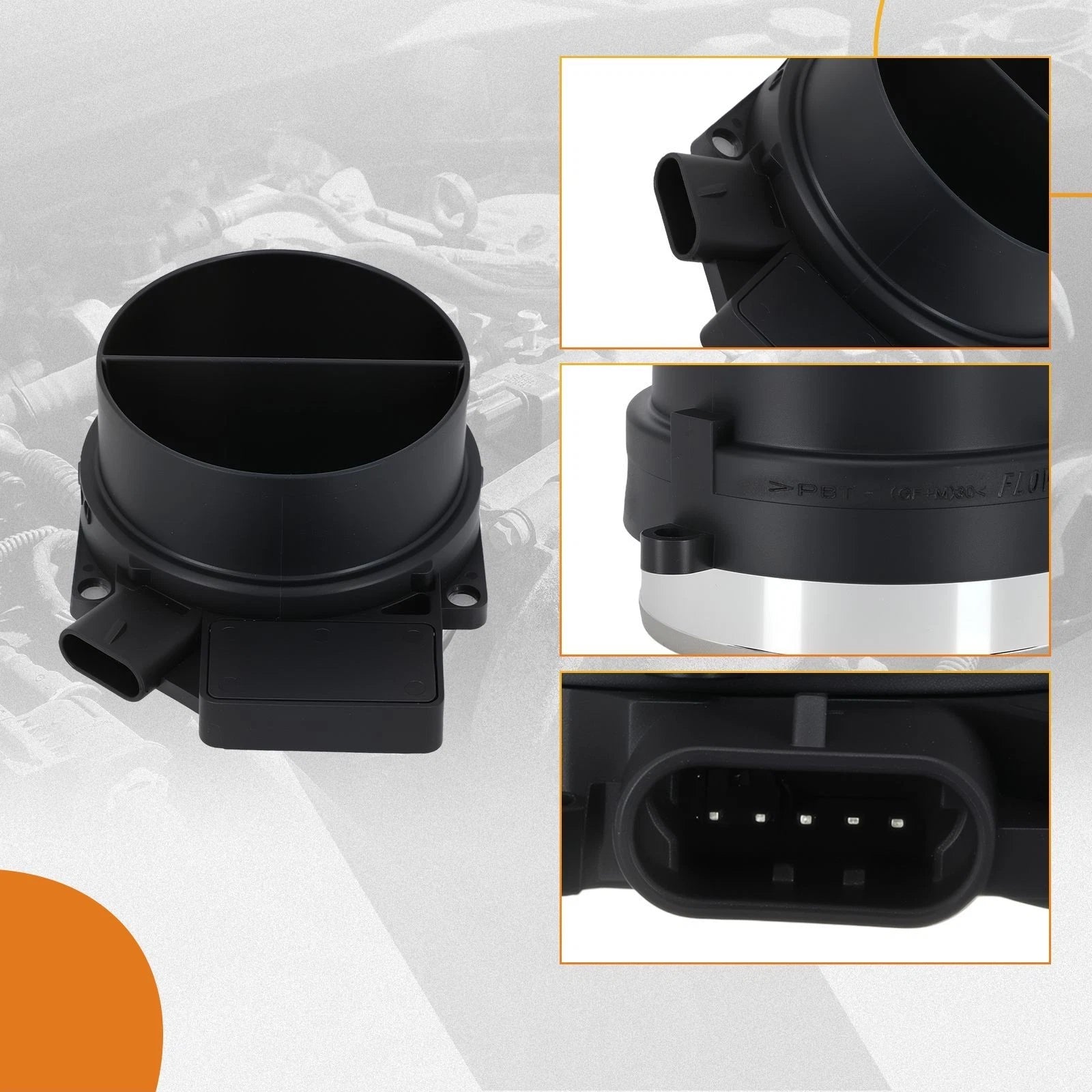 Mass Airflow Sensor for Chevy Avalanche 1500, Silverado 2500 HD (1999–2006) 25318411