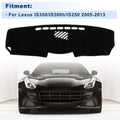 Dash Cover for Lexus IS350/IS300h/IS250 (2005–2013) Black Polyester