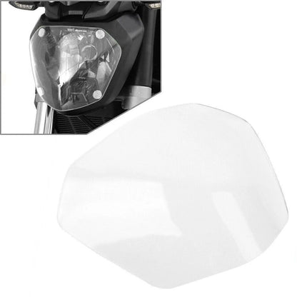 Front Headlight Guard Shield for Yamaha MT-07 (2013–2017) Transparent