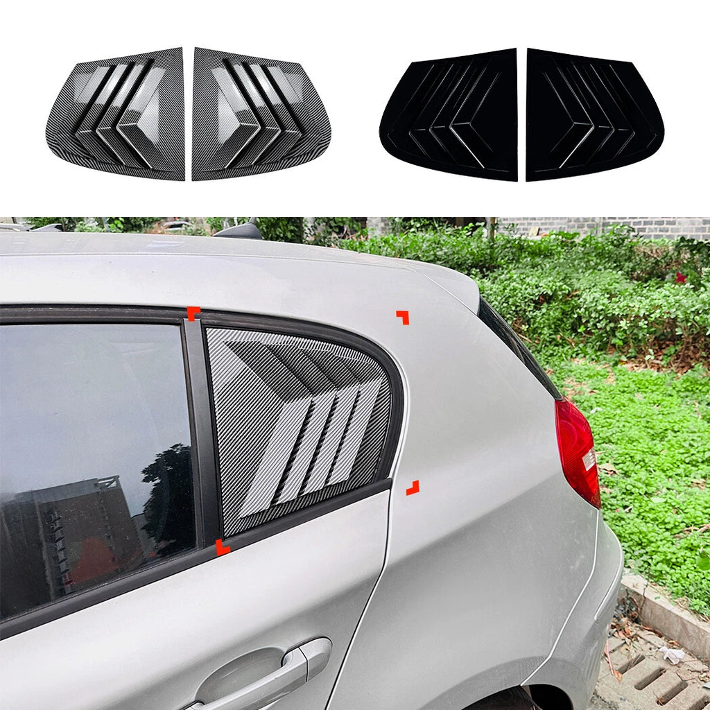 Rear Window Quarter Duct Louver Vent Cover for BMW 1 Series E87 (2005–2011)