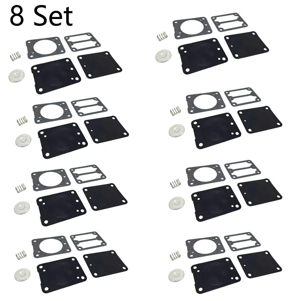 Set of 8 Fuel Pump Repair Parts for B&S 693502, 42E000, 422000, 460000, 463000