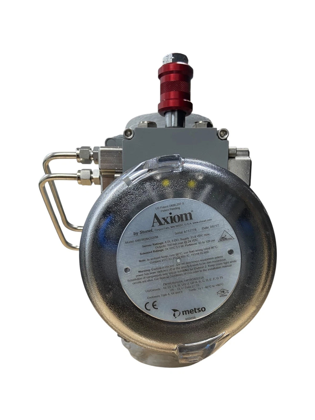 Bray S41 Butterfly Valve 4" with Actuator & Solenoid for Axium AN97 Controller