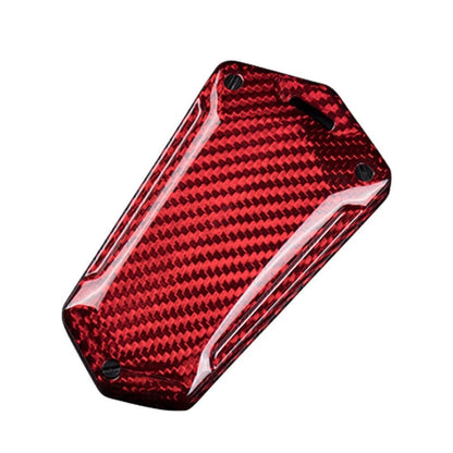 Carbon Fiber Key Shell Housing Case Cover for Audi A6 A7 A8 Q8 (2012–2023)