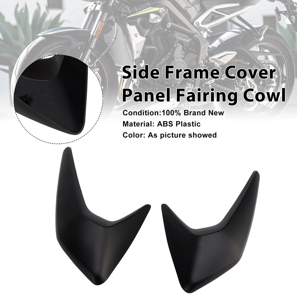 Side Frame Cover Panel for Triumph Street Triple 765 R/RS (2020–2022) Matte Black