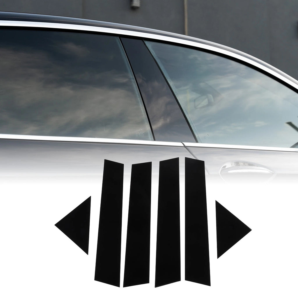 6pcs Pillar Window Trim Cover Replacement for Chrysler 300 300C (2005–2010)