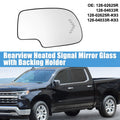 Right Rearview Heated Mirror Glass Replacement for Chevy Silverado Avalanche Suburban (2007–2013)