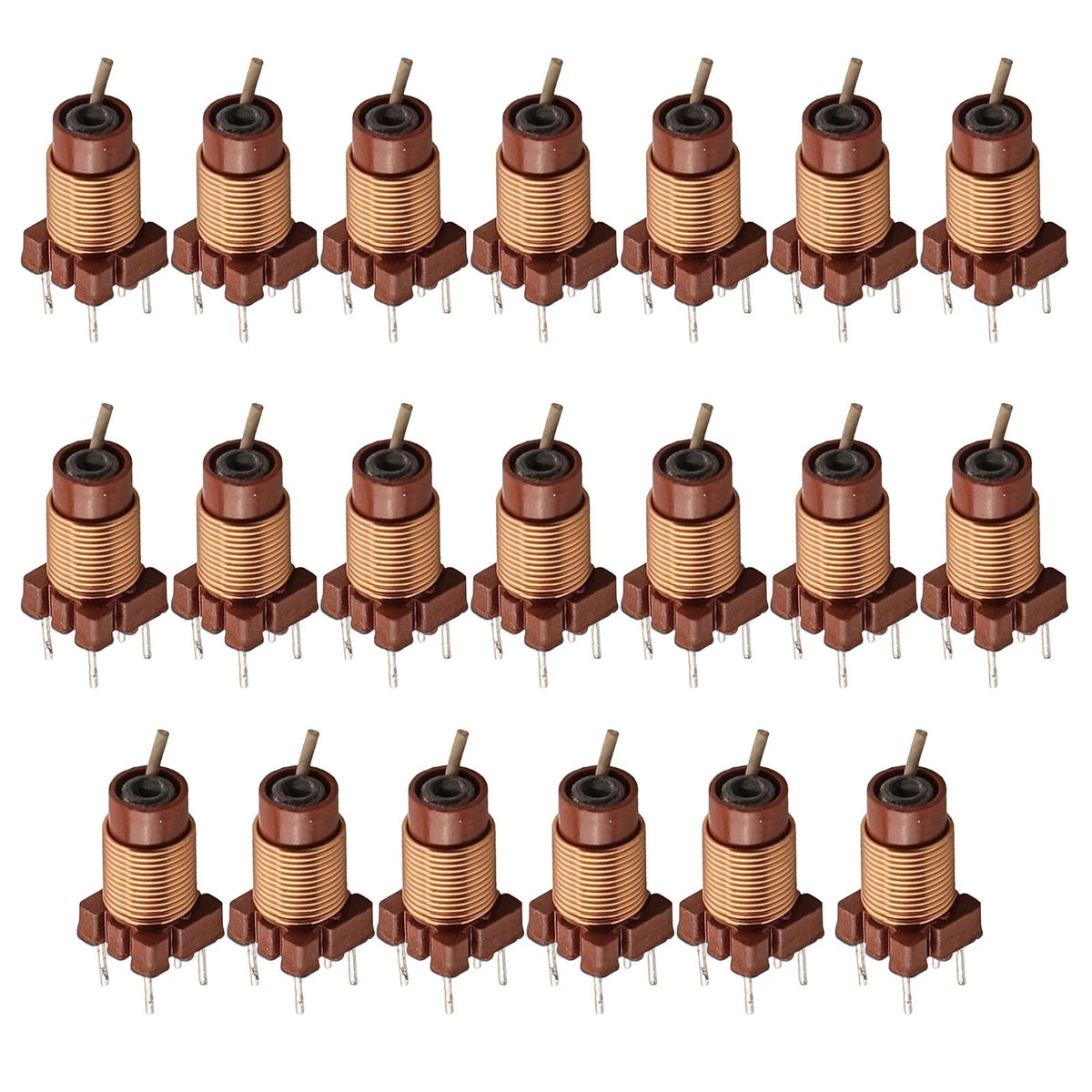 Ferrite Core Inductor Set of 20 Adjustable Inductance 0.6uH to 1.7uH