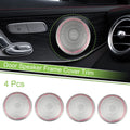 4Pcs Door Speaker Frame Cover Trim Front Rear for Mercedes C E GLC (2008–2024)