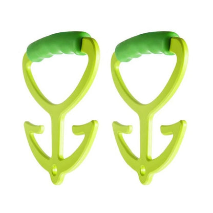 2X Heavy Duty Grocery Bag Holder for Universal Use (No Specific Years)