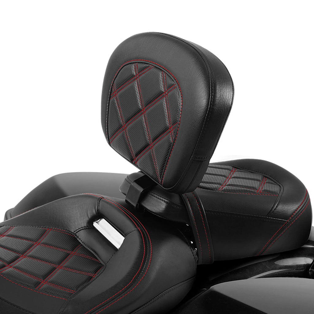 Driver Backrest Pad for Harley Touring Electra Road King Glide (2009–2023)