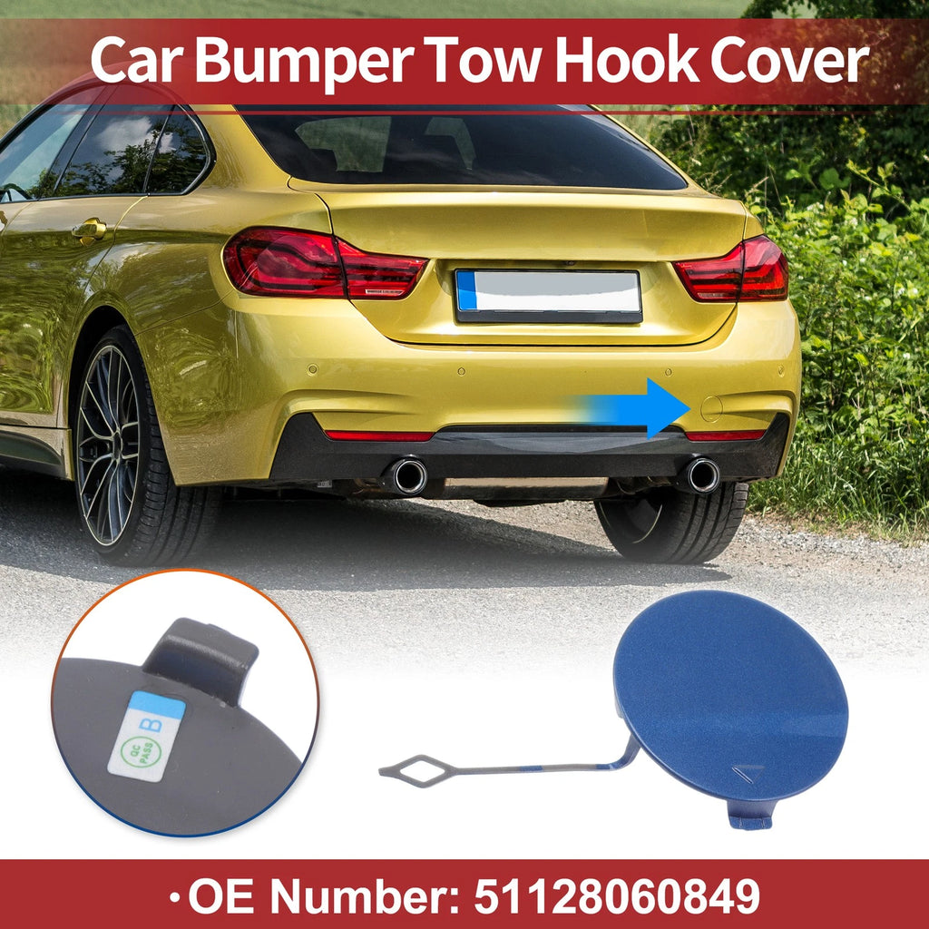 Rear Tow Hook Cover Replacement for BMW 428i (2014–2016)