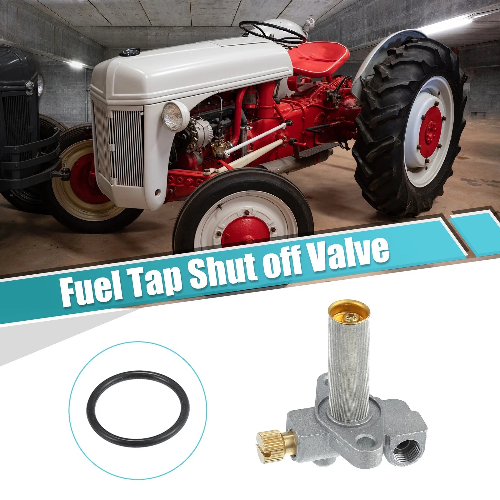 Fuel Tap Shut Off Valve Replacement for Ford Tractor 501 (1955–1964)