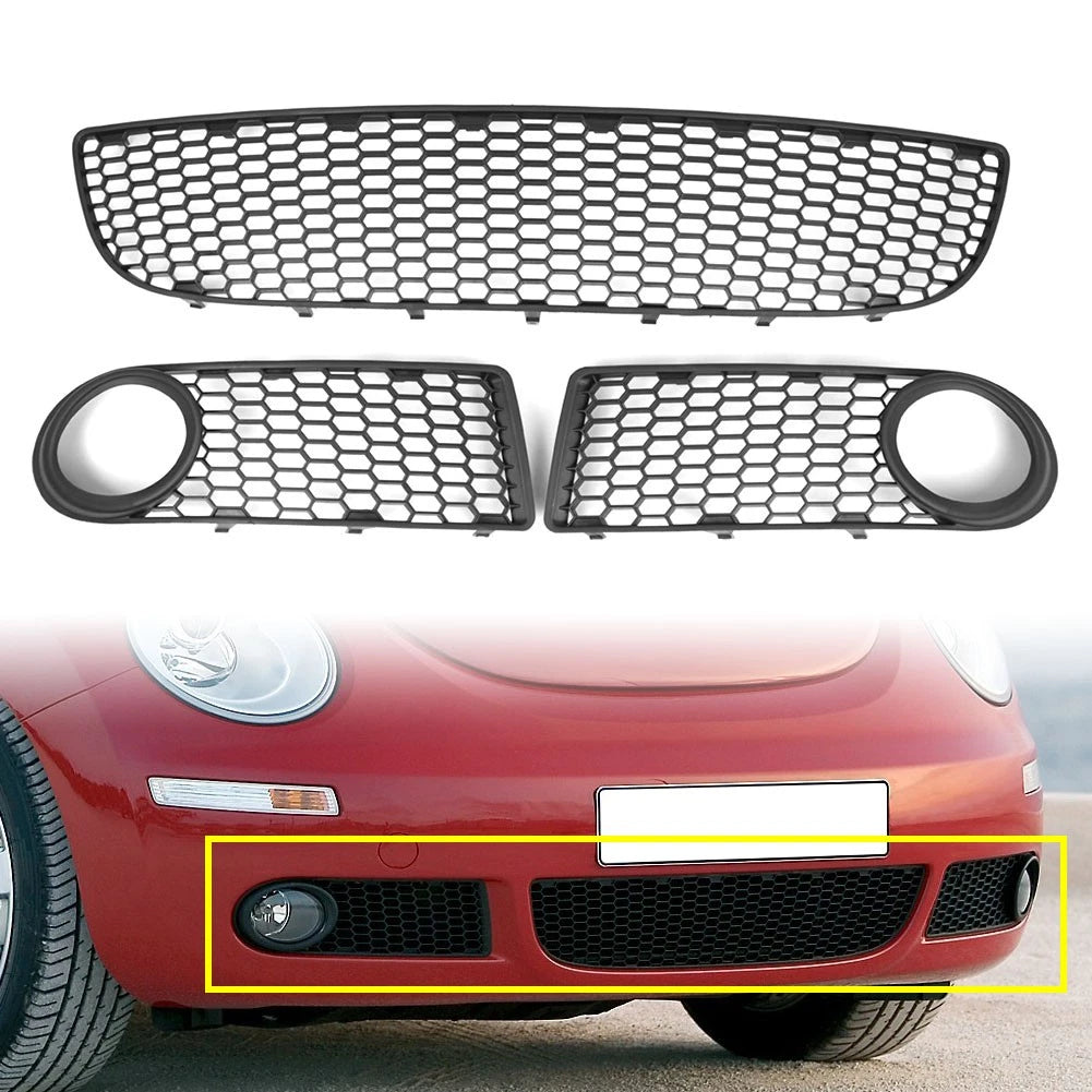 Fog Light Grill with Hole for Volkswagen Beetle (2005–2010)