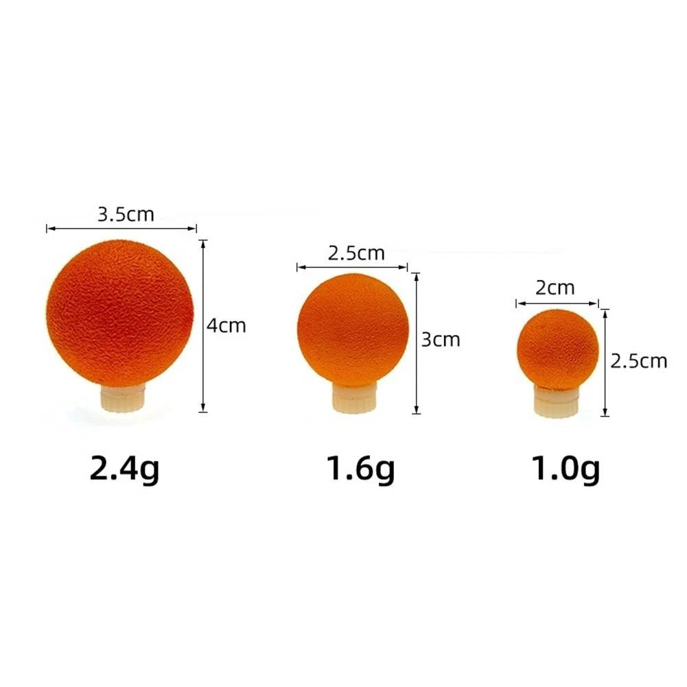 9pcs EVA Fishing Beads with Float for Enhanced Trout Casting Experience