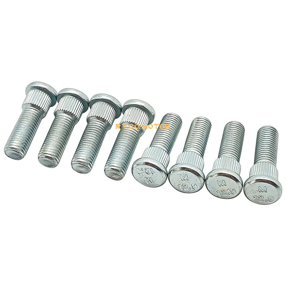 8x Wheel Studs for Polaris GEM e2/e4/e6/eM1400/M1400 Scrambler/Sportsman XP 1000
