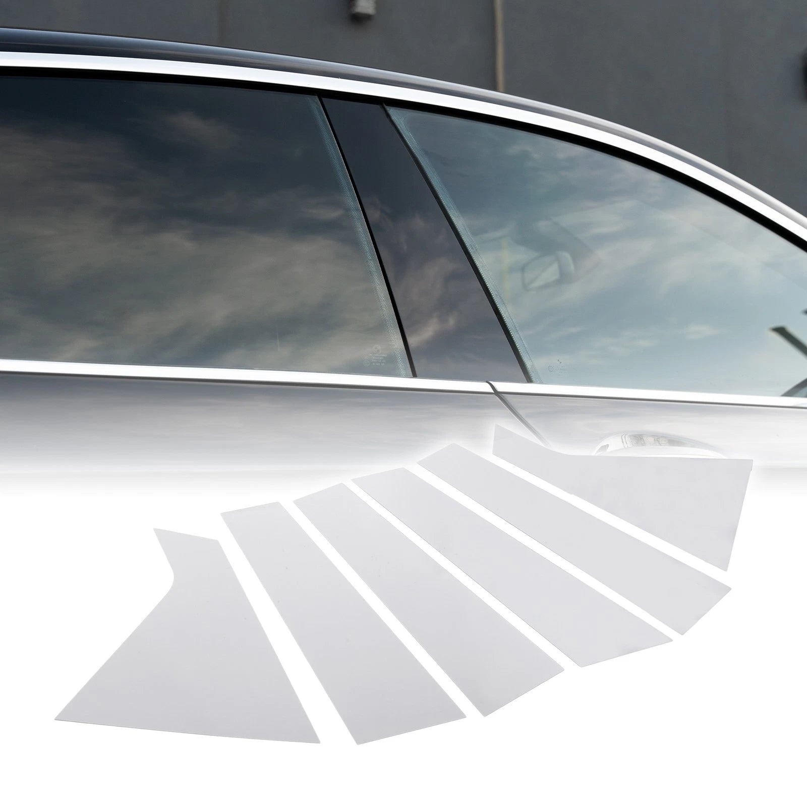 6Pcs Pillar Window Trim Cover Replacement for Chevrolet Impala (2014–2020)