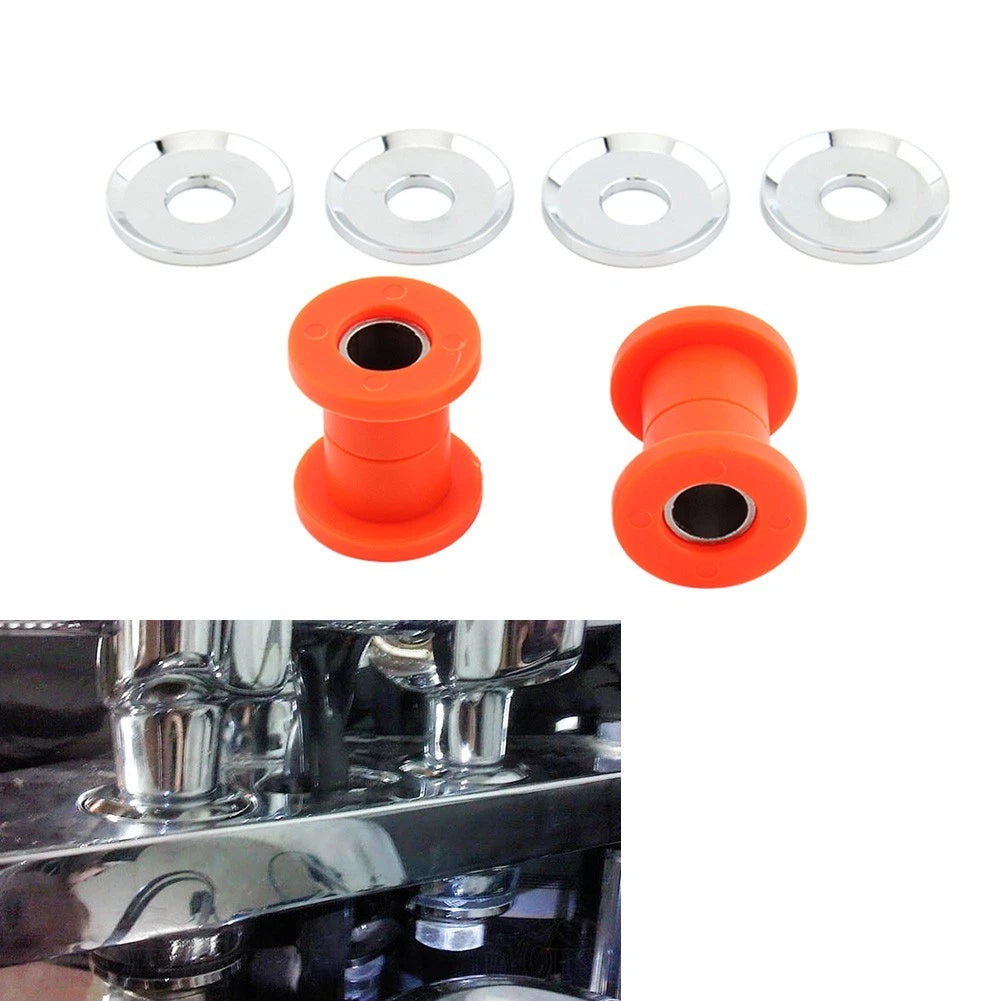 Polyurethane Handlebar Bar Riser Bushings for Harley Softail Breakout (2018–2023)