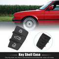 Replacement Key Fob Shell Case for Audi A4 A6 Q5 Q7 3 Button Black (OEM)