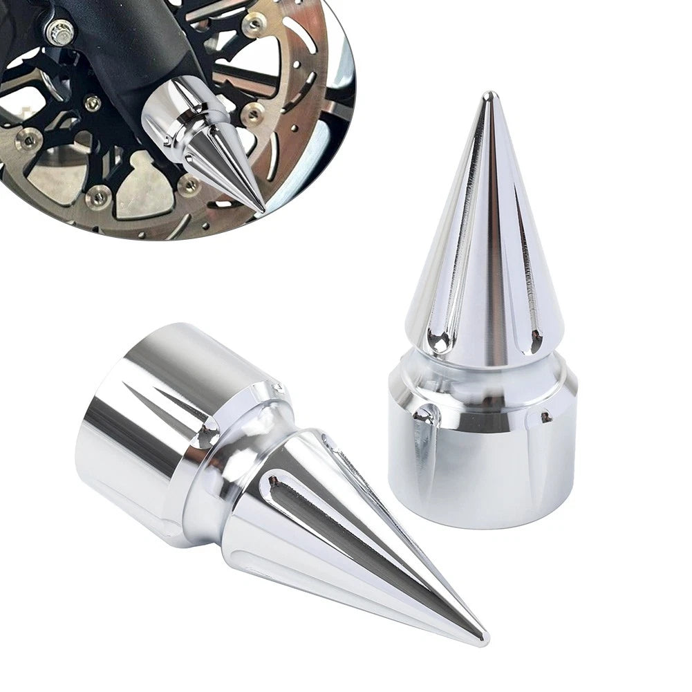 Front Axle Cap Nut Cover for Harley Softail (2007–Present)
