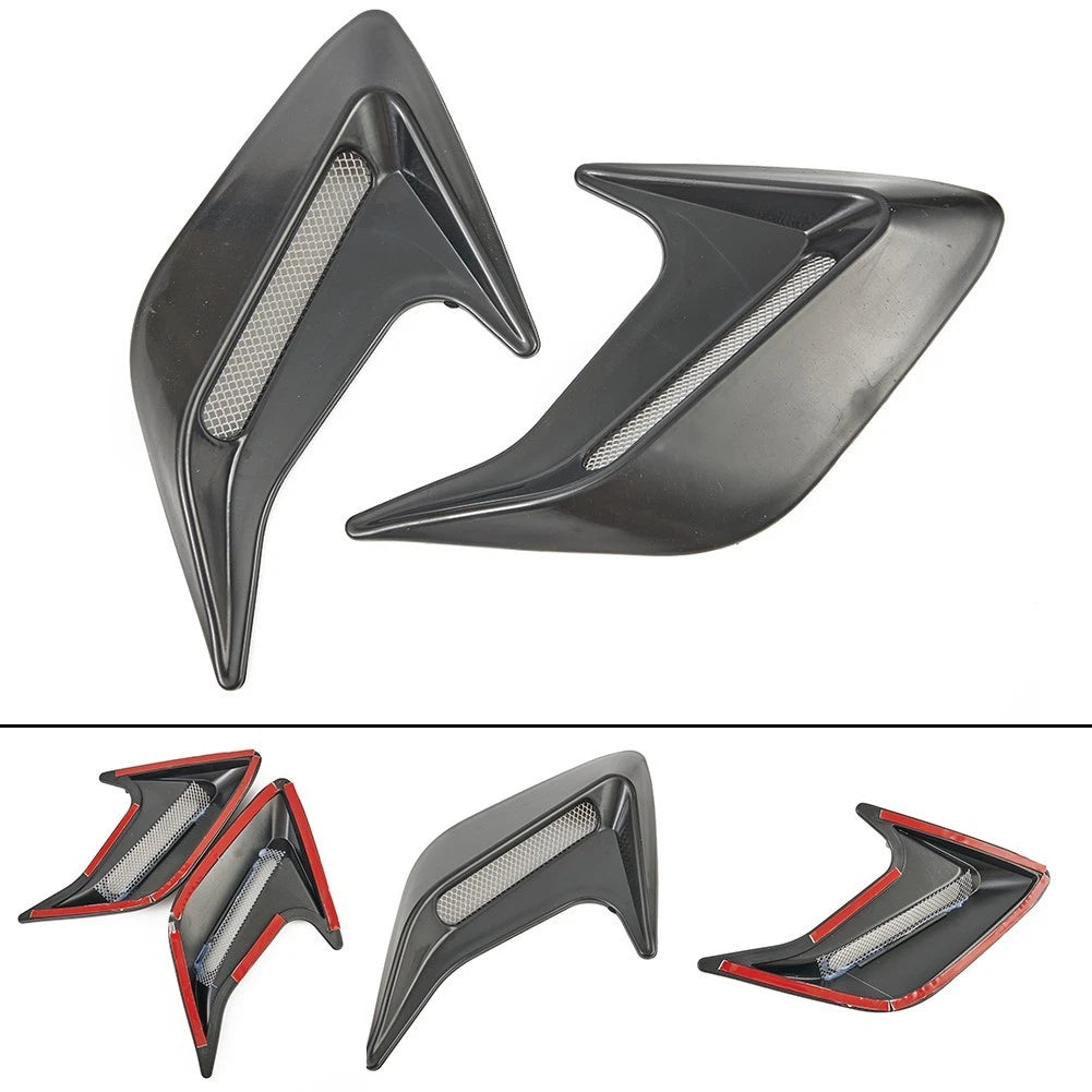 2X Fender Flow Intake Side Stickers for