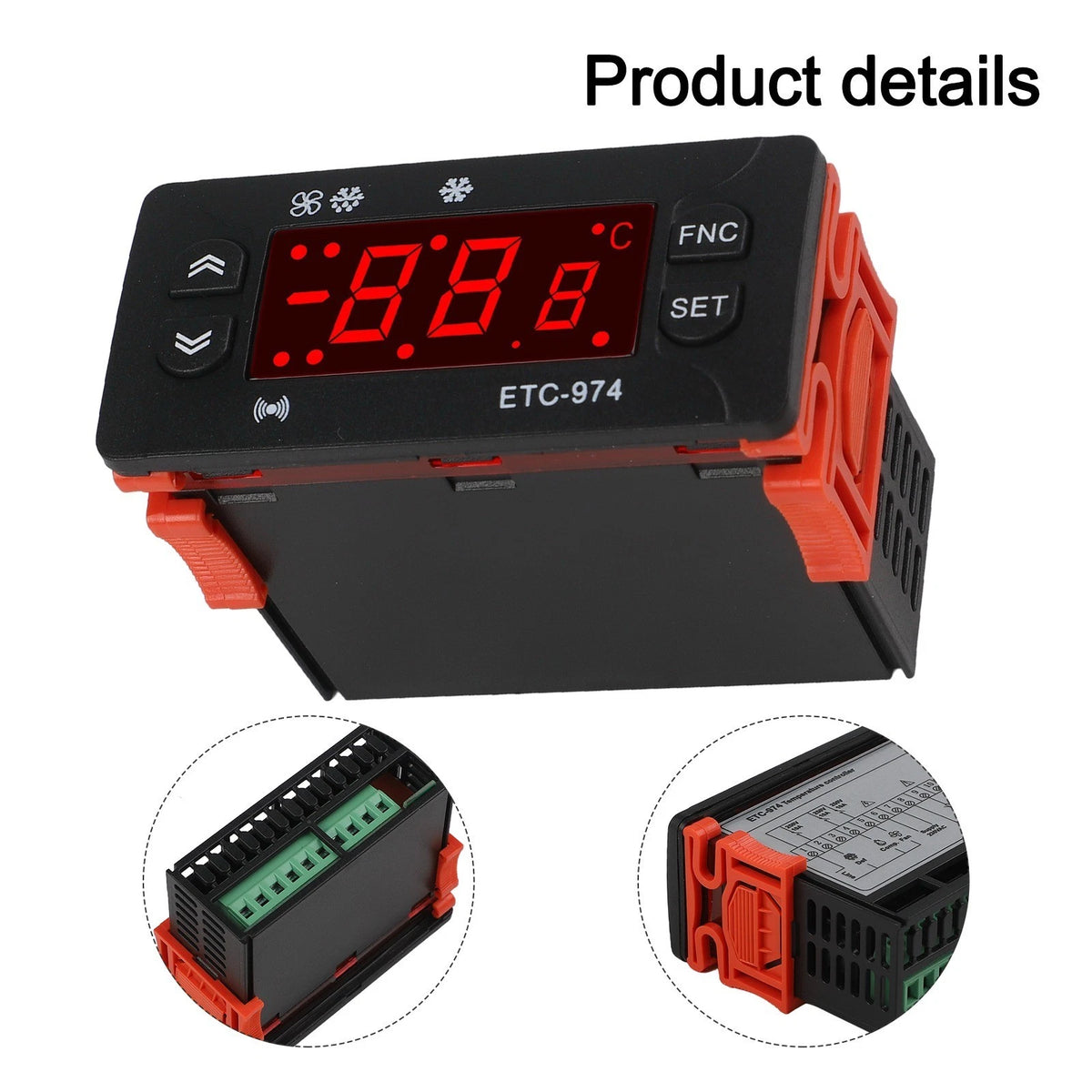 Smart Temperature Control with ETC974 Digital Thermostat for Various Needs