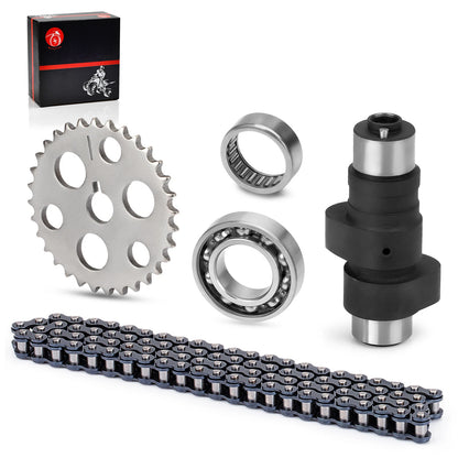 Timing Cam Chain Gear Bearings Kit for Yamaha Warrior Wolverine Big Bear 350 (1993–2006)